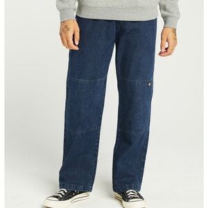 Dickies Men's Deep Blue Relaxed Jeans
